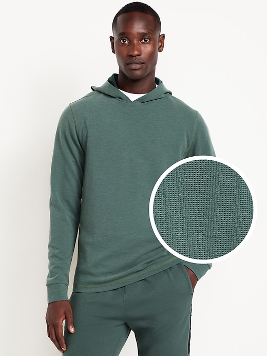Image number 1 showing, Recharge Knit Waffle Pullover Hoodie