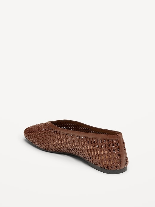Image number 5 showing, Lattice Ballet Flats