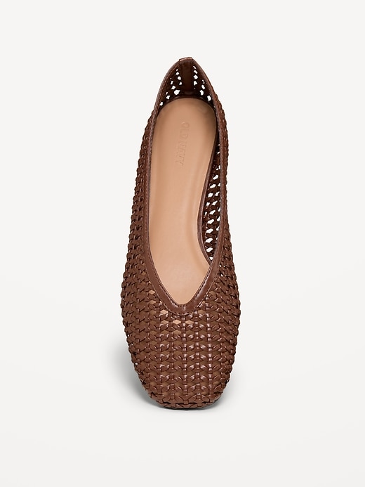 Image number 3 showing, Lattice Ballet Flats