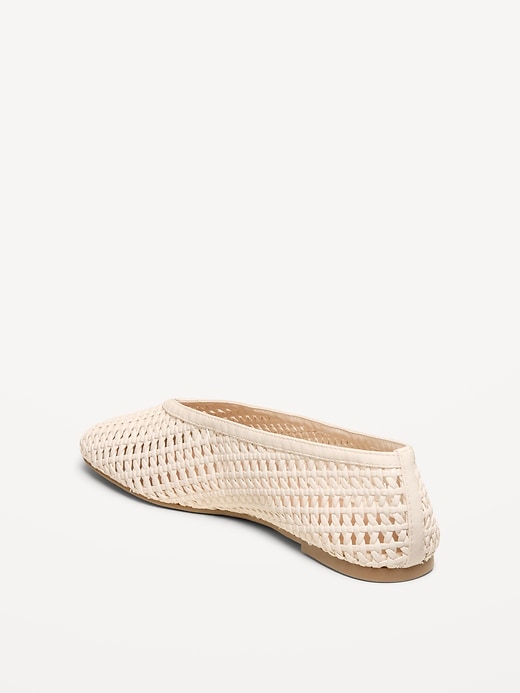 Image number 5 showing, Lattice Ballet Flats