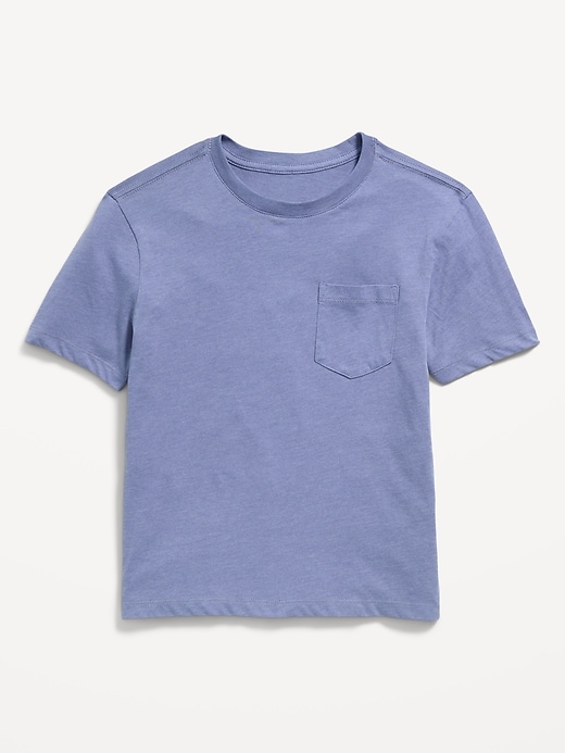 Image number 1 showing, Softest Short-Sleeve Pocket T-Shirt for Boys