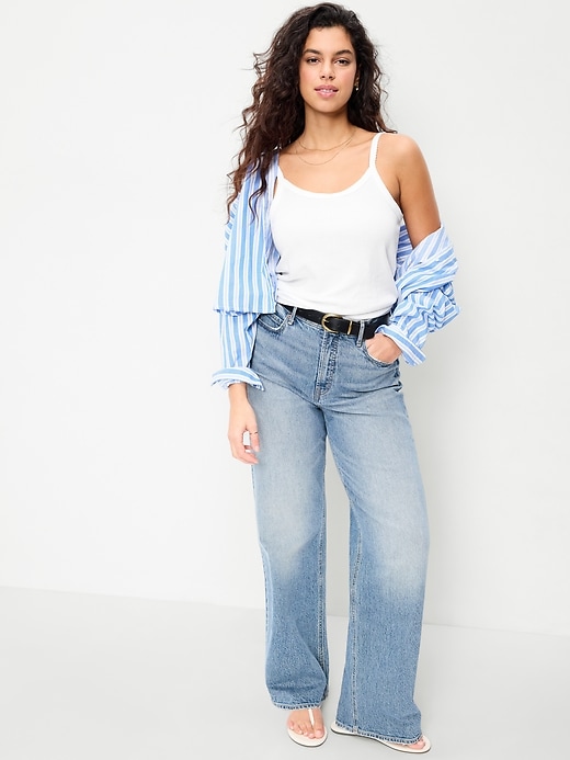 Image number 3 showing, Pointelle Cami Tank Top