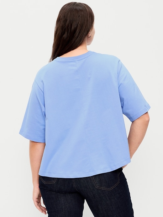 Image number 6 showing, Short-Sleeve Trapeze T-Shirt