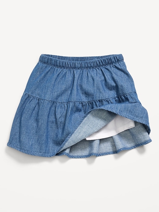 Image number 2 showing, Jean Skort for Toddler Girls