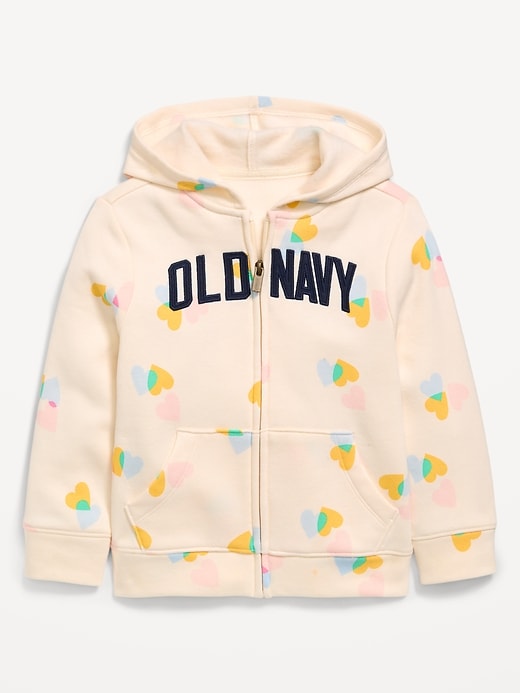 Image number 1 showing, Printed Logo-Graphic Zip Hoodie for Toddler Girls