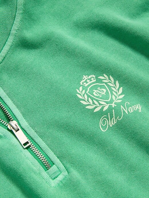 Image number 5 showing, SoComfy Oversized Logo Half-Zip Sweatshirt