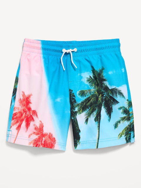 Printed Swim Trunks for Boys
