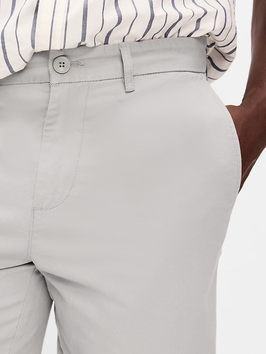 Image number 4 showing, Slim Built-In Flex Rotation Chino Shorts -- 8-inch inseam