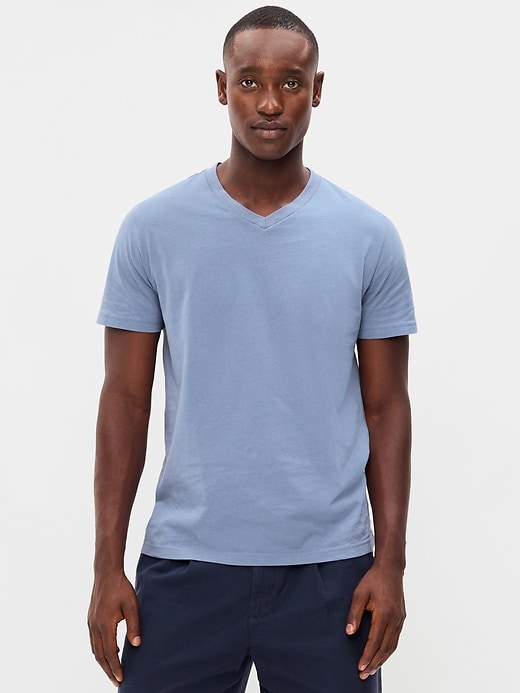 Image number 1 showing, V-Neck T-Shirt