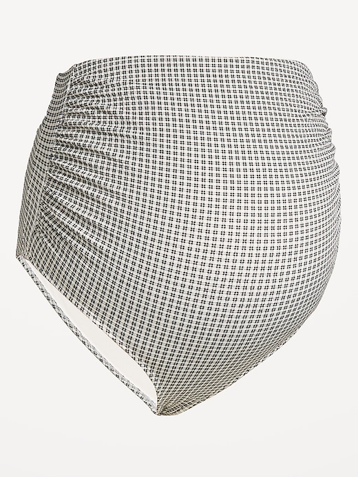 Image number 1 showing, Maternity High-Waisted Swim Bottoms
