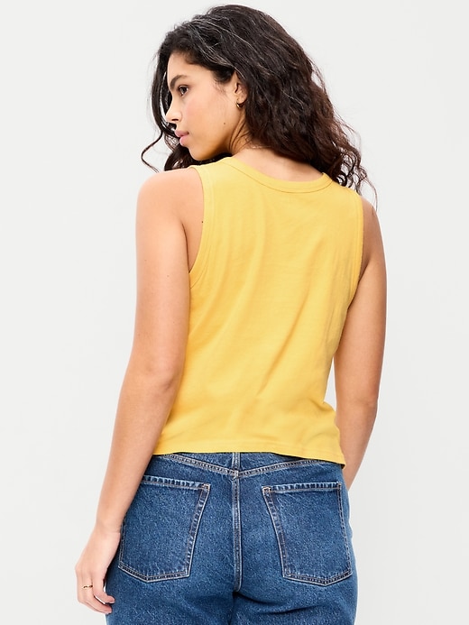 Image number 6 showing, Relaxed Scoop-Neck Tank Top