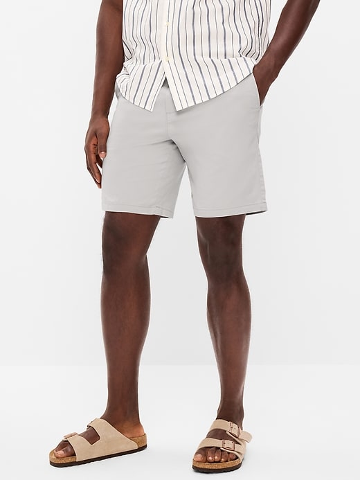 Image number 2 showing, Slim Built-In Flex Rotation Chino Shorts -- 8-inch inseam