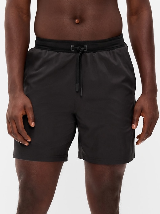 Image number 1 showing, Hybrid Swim Shorts -- 7-inch inseam