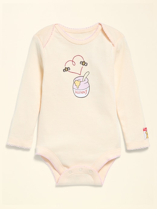 Image number 2 showing, Old Navy x Disney Winnie the Pooh Long-Sleeve Bodysuit for Baby