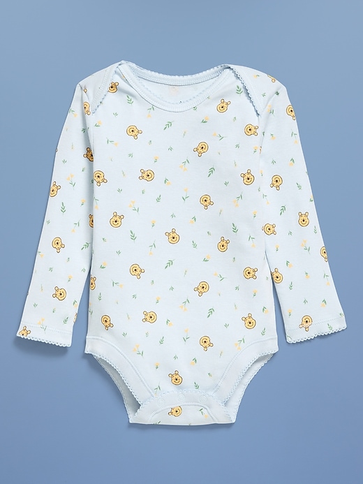 Image number 2 showing, Old Navy x Disney Winnie the Pooh Long-Sleeve Bodysuit for Baby