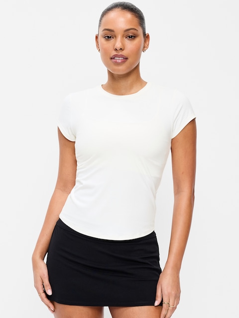 StudioSmooth Short-Sleeve Base Layer Top