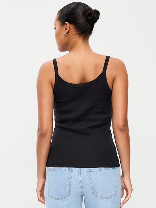 Image number 2 showing, Rib-Knit Cami Tank Top