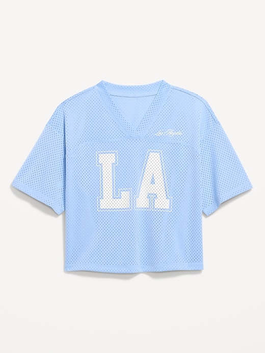 Image number 9 showing, Mesh Jersey Football Top