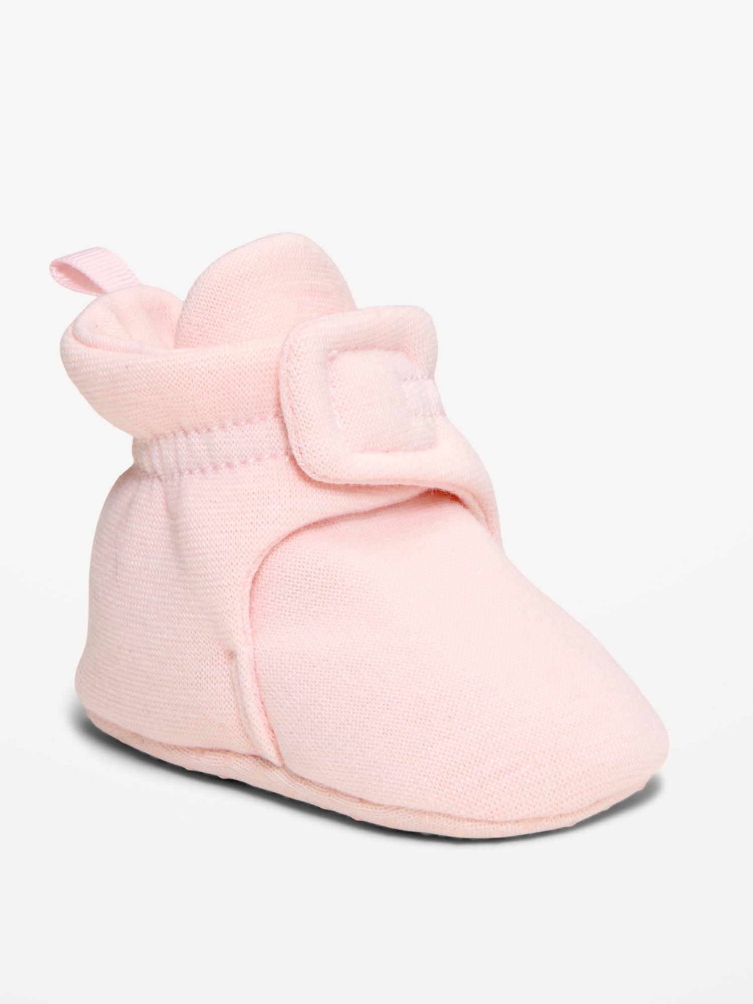 Jersey-Knit Booties for Baby