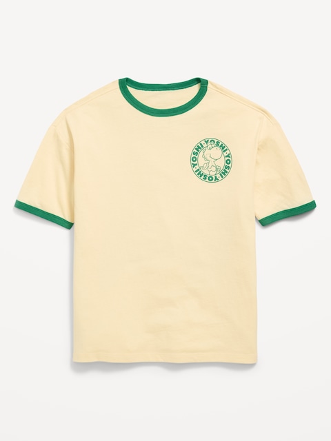 T-SHIRT SURDIMENSIONNÉ À IMPRIMÉ SUPER MARIO™ UNISEXE POUR ENFANT