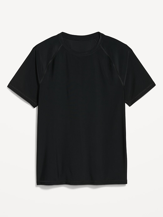 Image number 3 showing, Raglan-Sleeve Rashguard Swim Top