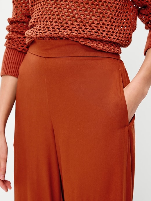 Image number 4 showing, High-Waisted Playa Wide-Leg Pants