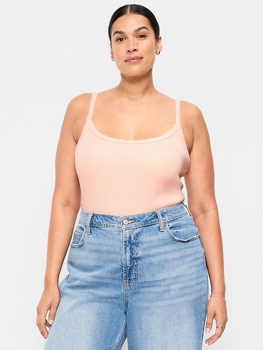 Image number 8 showing, Pointelle Cami Tank Top