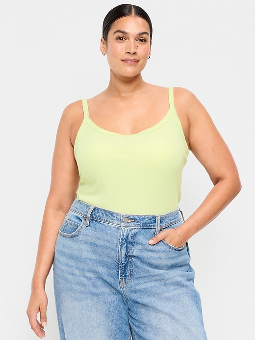 Image number 8 showing, Pointelle Cami Tank Top