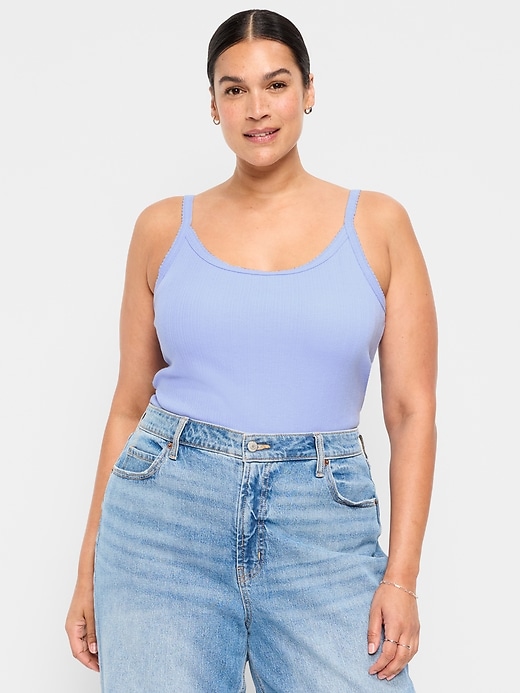 Image number 8 showing, Pointelle Cami Tank Top