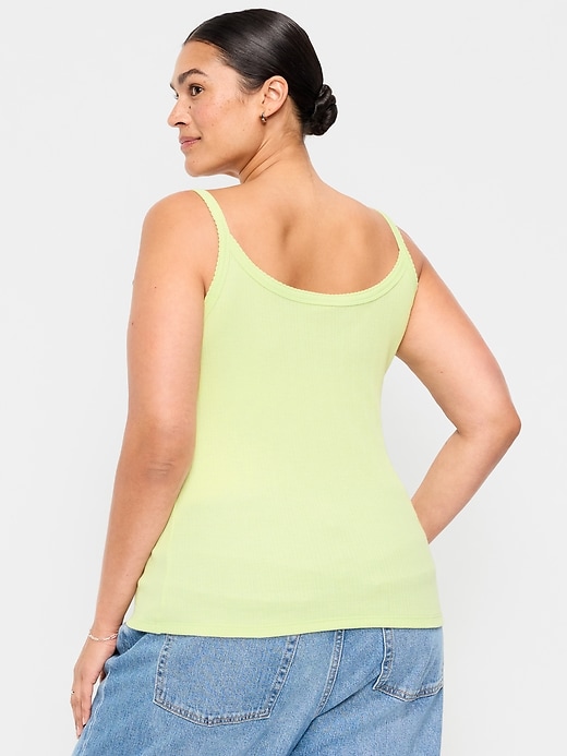 Image number 9 showing, Pointelle Cami Tank Top