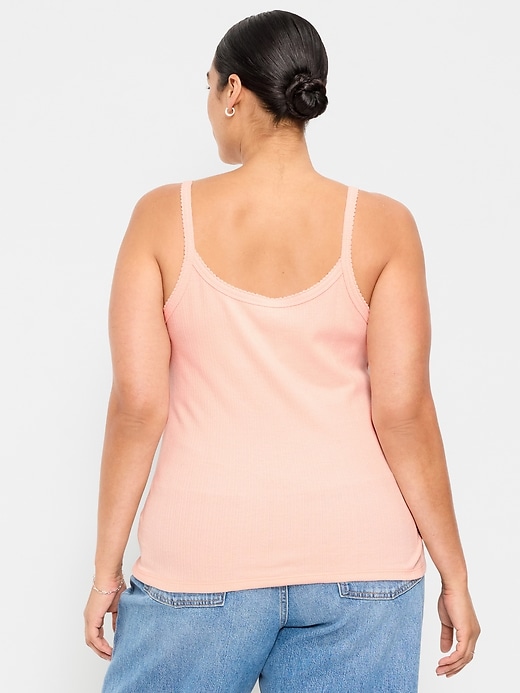 Image number 9 showing, Pointelle Cami Tank Top