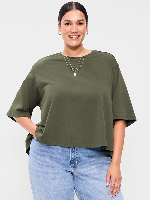 Image number 7 showing, Short-Sleeve Trapeze T-Shirt