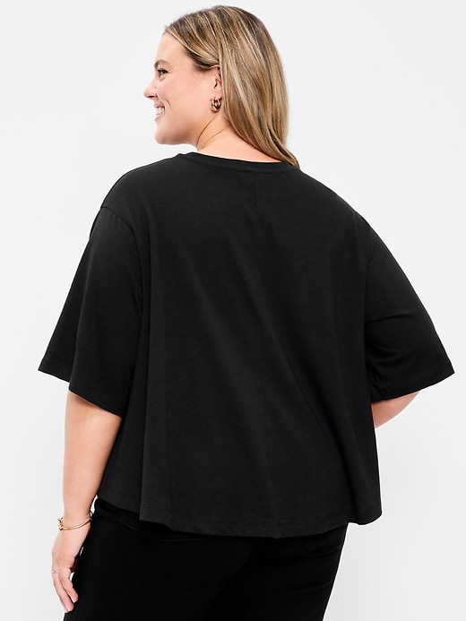 Image number 8 showing, Short-Sleeve Trapeze T-Shirt