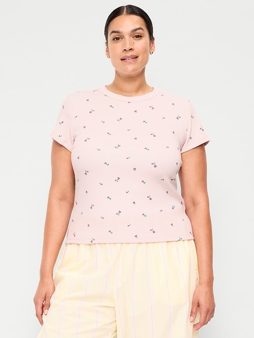 Image number 8 showing, Snug Crop T-Shirt