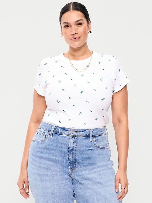 Image number 8 showing, Snug Crop T-Shirt