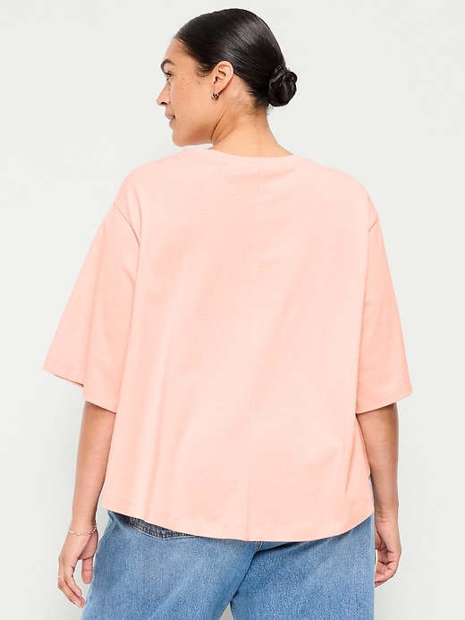 Image number 8 showing, Short-Sleeve Trapeze T-Shirt