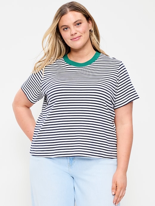 Image number 7 showing, Relaxed Heavyweight Crew-Neck T-Shirt