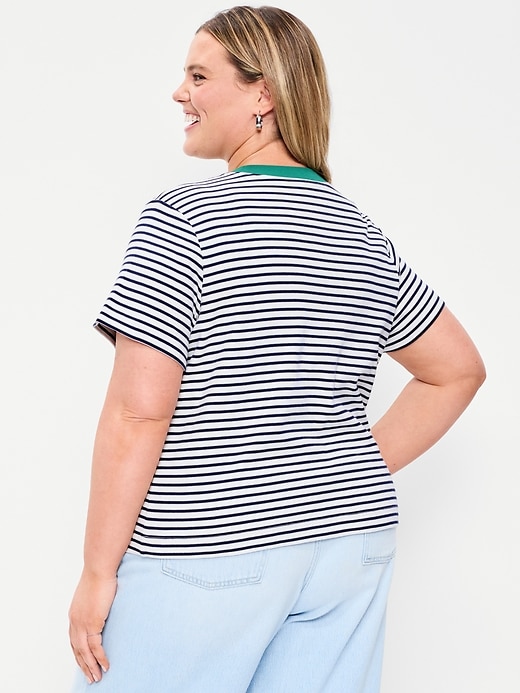 Image number 8 showing, Relaxed Heavyweight Crew-Neck T-Shirt