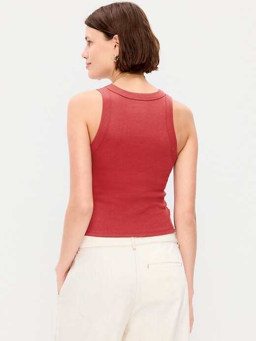Image number 2 showing, Snug Crop Tank Top