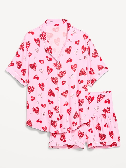 Image number 2 showing, Maternity Classic Pajama Short Set