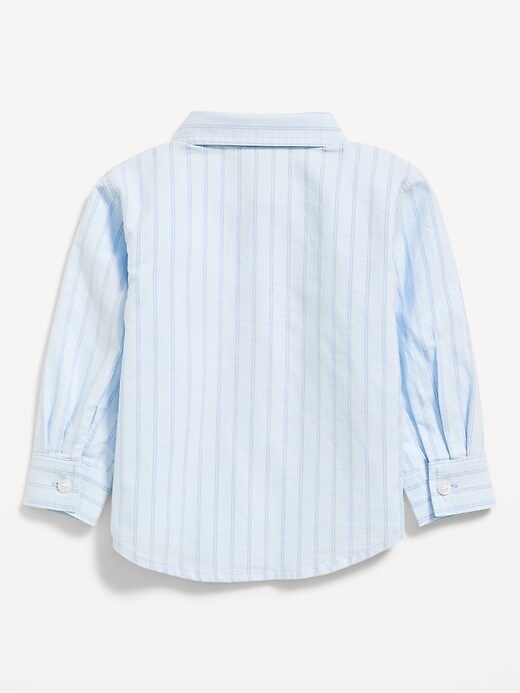 Image number 2 showing, Long-Sleeve Oxford Shirt for Toddler Boys