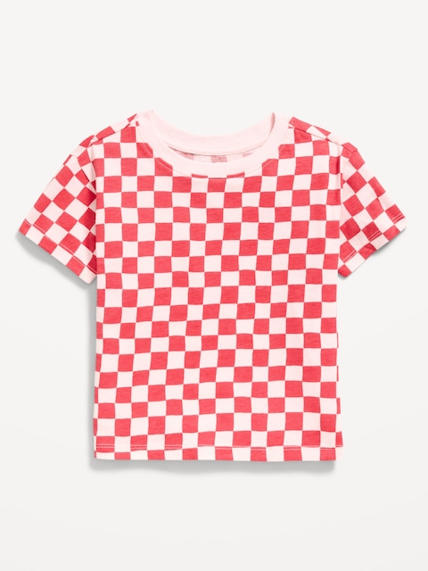 Printed Short-Sleeve T-Shirt for Toddler Girls