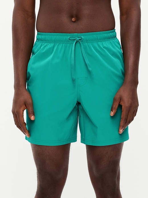 Image number 1 showing, Swim Trunks -- 7-inch inseam