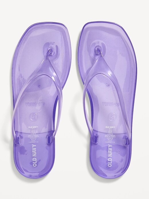 Image number 1 showing, Flip-Flop Jelly Sandals for Women