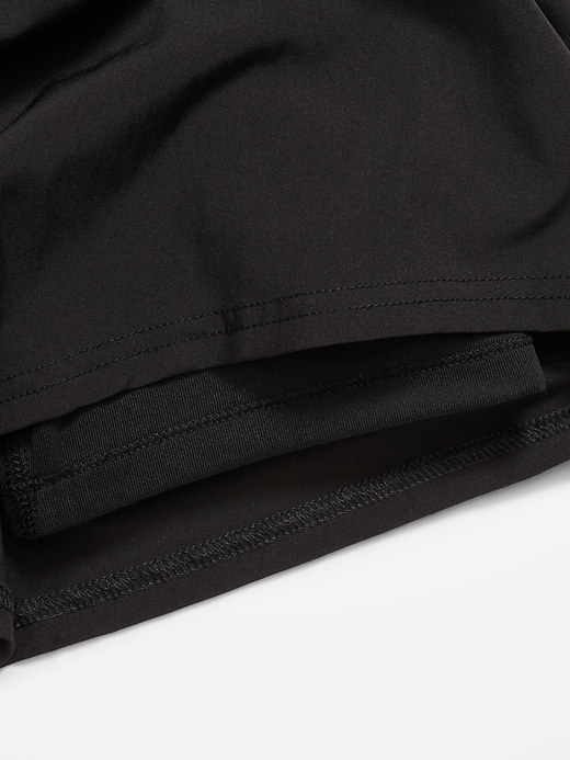 Image number 5 showing, High-Waisted StretchTech Performance Shorts for Girls