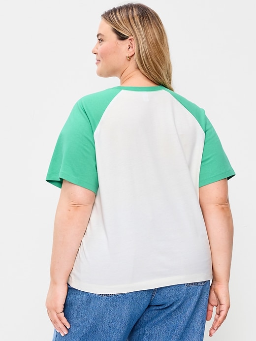 Image number 8 showing, Vintage Crew-Neck Raglan T-Shirt