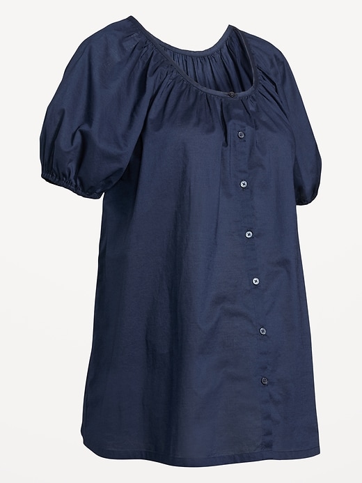 Image number 4 showing, Maternity Airy Button-Down Top
