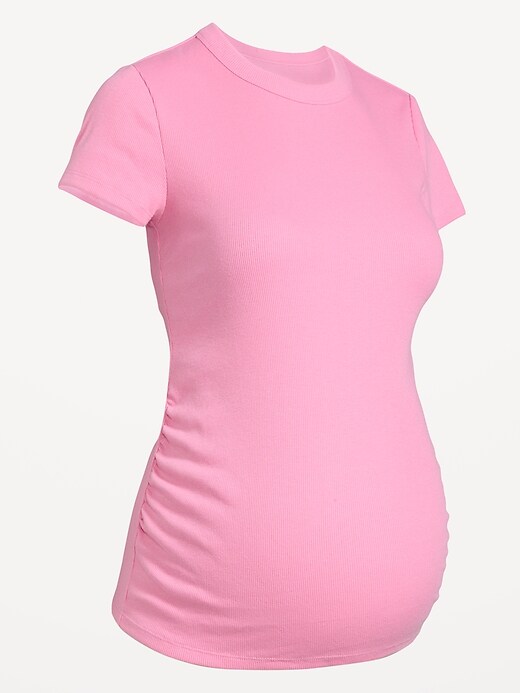 Image number 1 showing, Maternity Snug Short-Sleeve T-Shirt