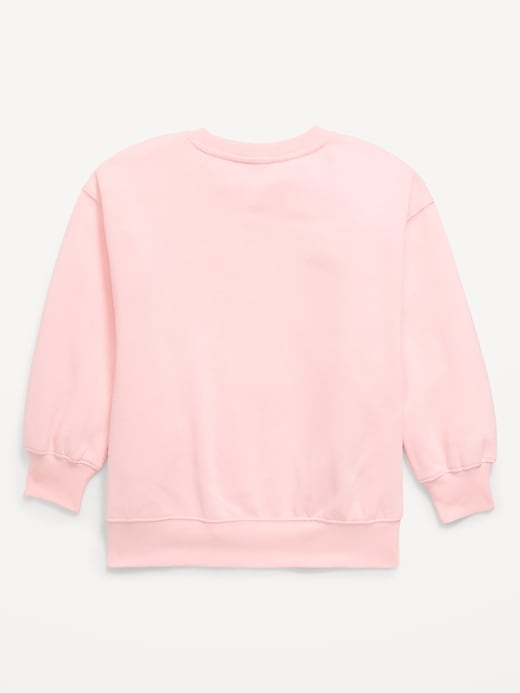 Image number 3 showing, Hello Kitty® Oversized Graphic Tunic Sweatshirt for Girls