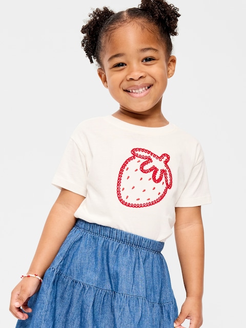 Short-Sleeve Graphic T-Shirt for Toddler Girls